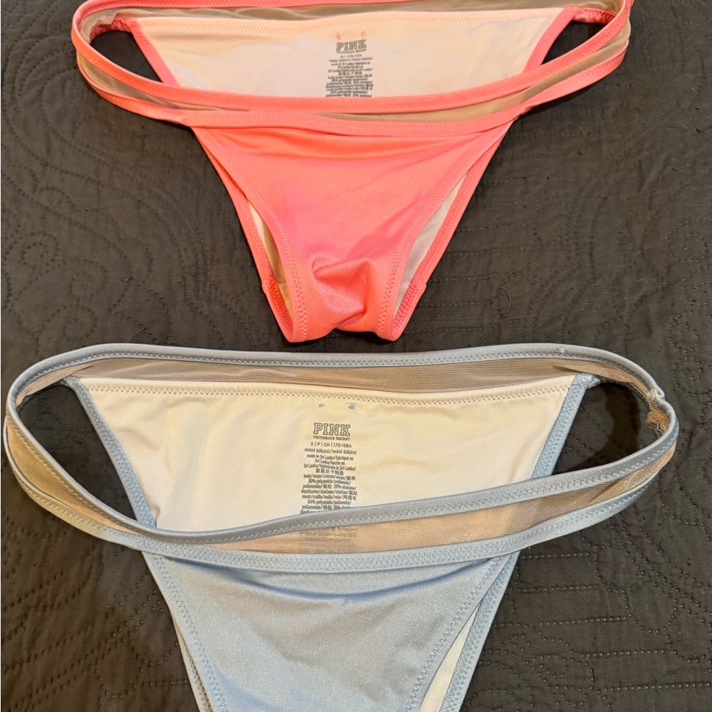 PINK Victoria’s Secret Bikini Bottoms, Set of 2